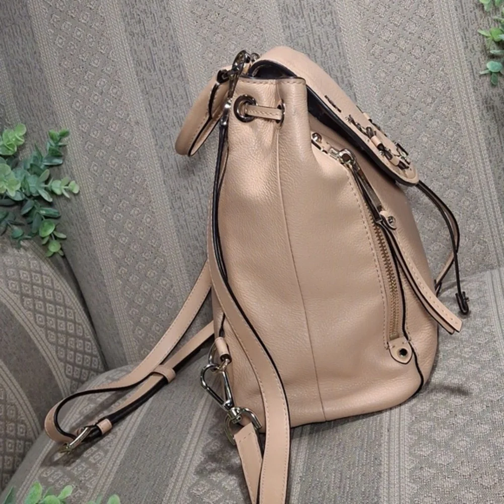 Michael Kors Evie Flower Garden Small Backpack Floral Embellisments - Picture 5 of 16